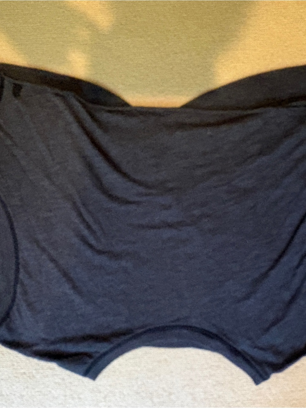 FP Movement by Free People Charcoal Gray Open-Back Muscle Tee - Picture 3 of 5